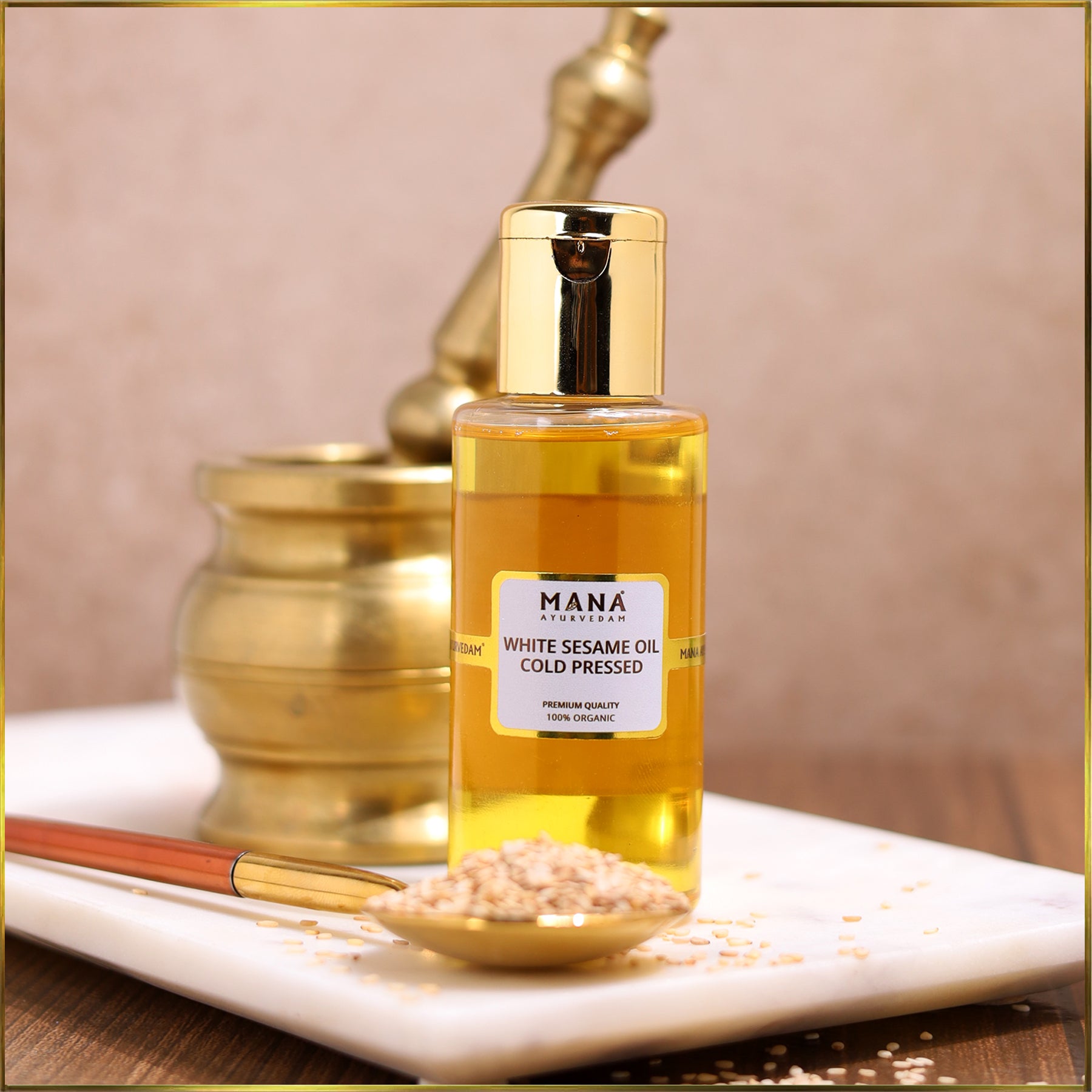 WHITE SESAME OIL manaayurvedam