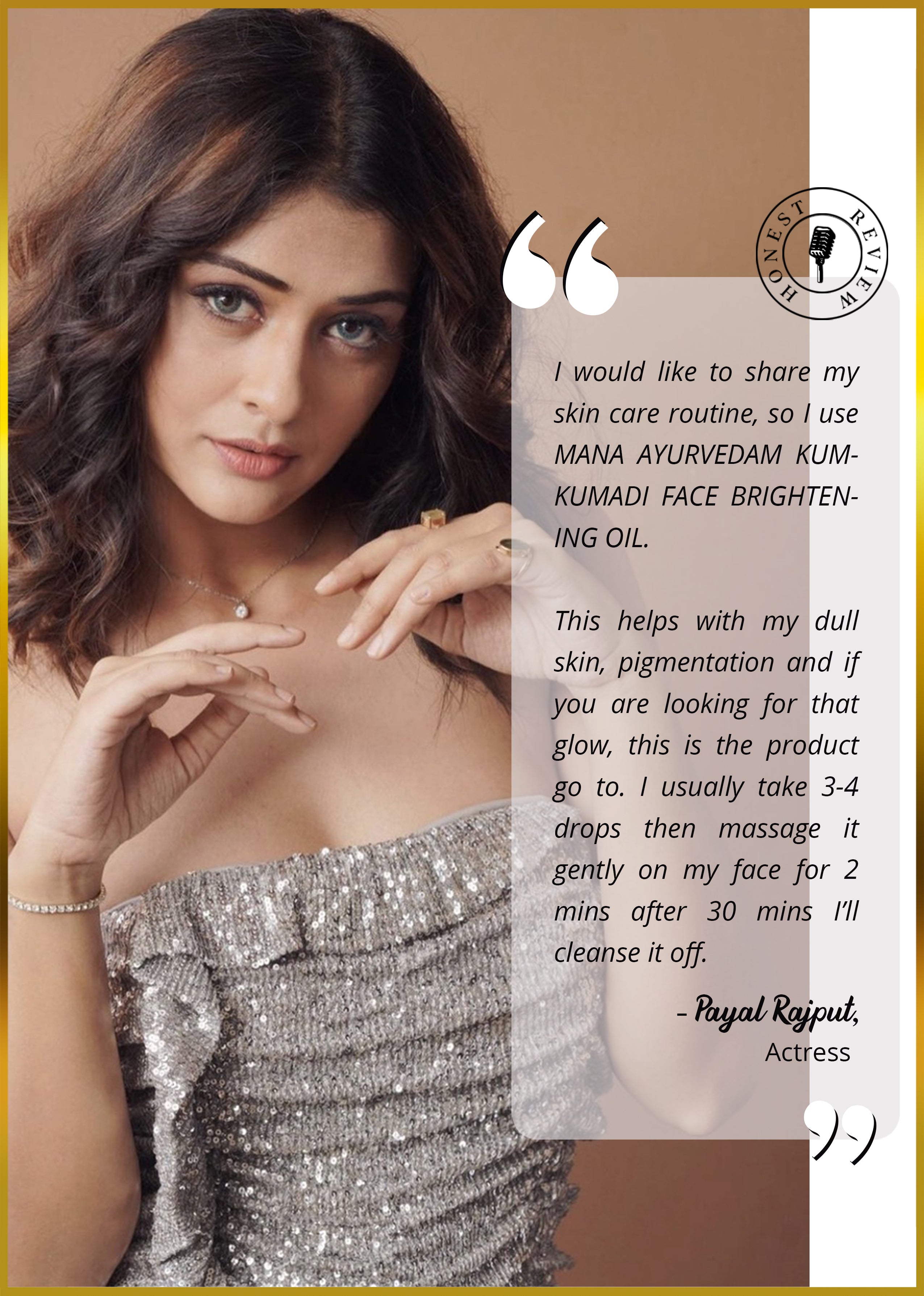Payal Rajput – Mana Ayurvedam