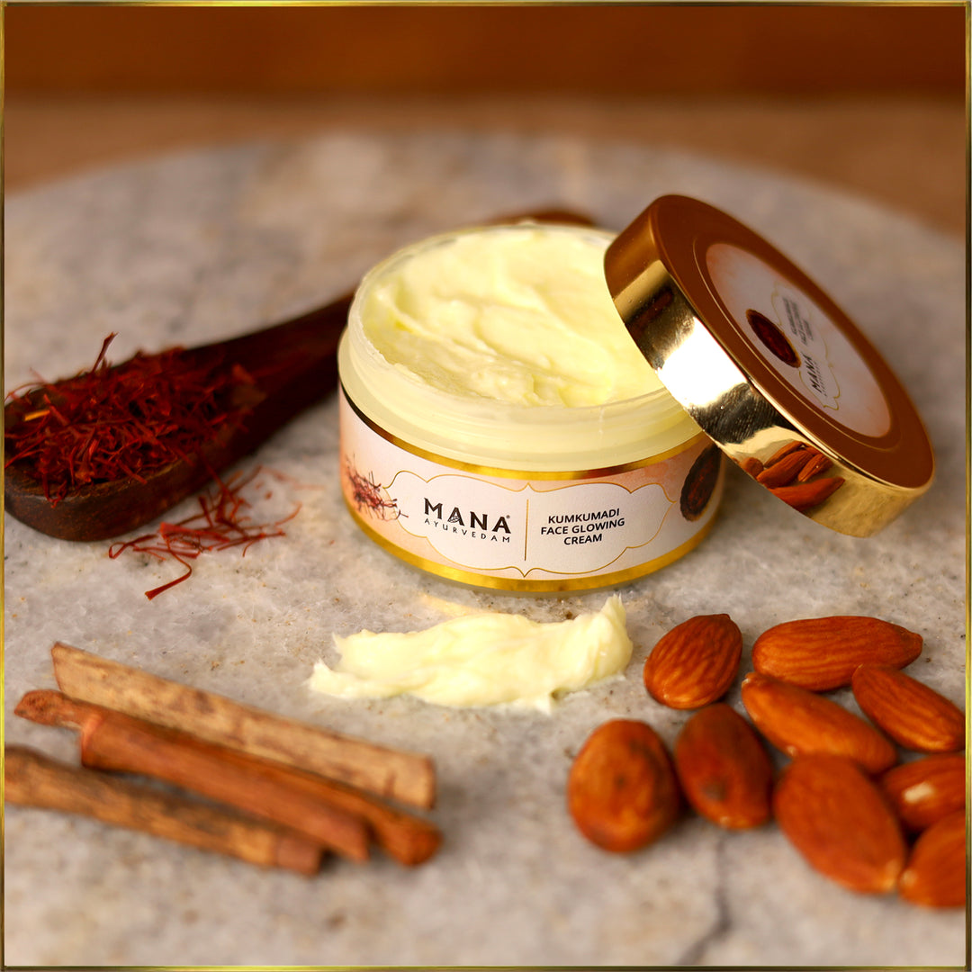 Ayurvedic fairness cream with essence of Kesar | Mana Ayurvedam