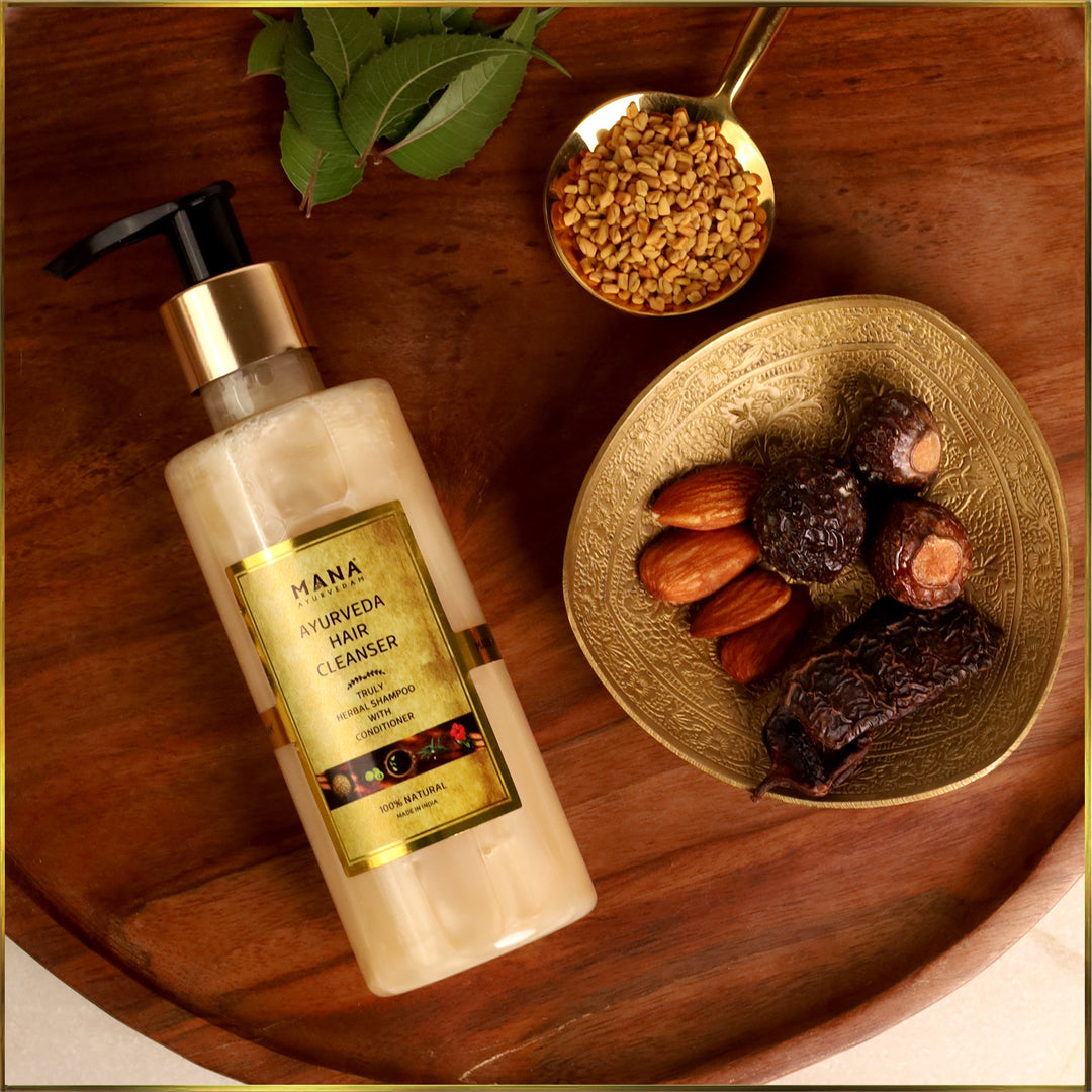 The Miracle Of Ayurveda Hair Cleanser - Shampoo with conditioner by Mana Ayurvedam