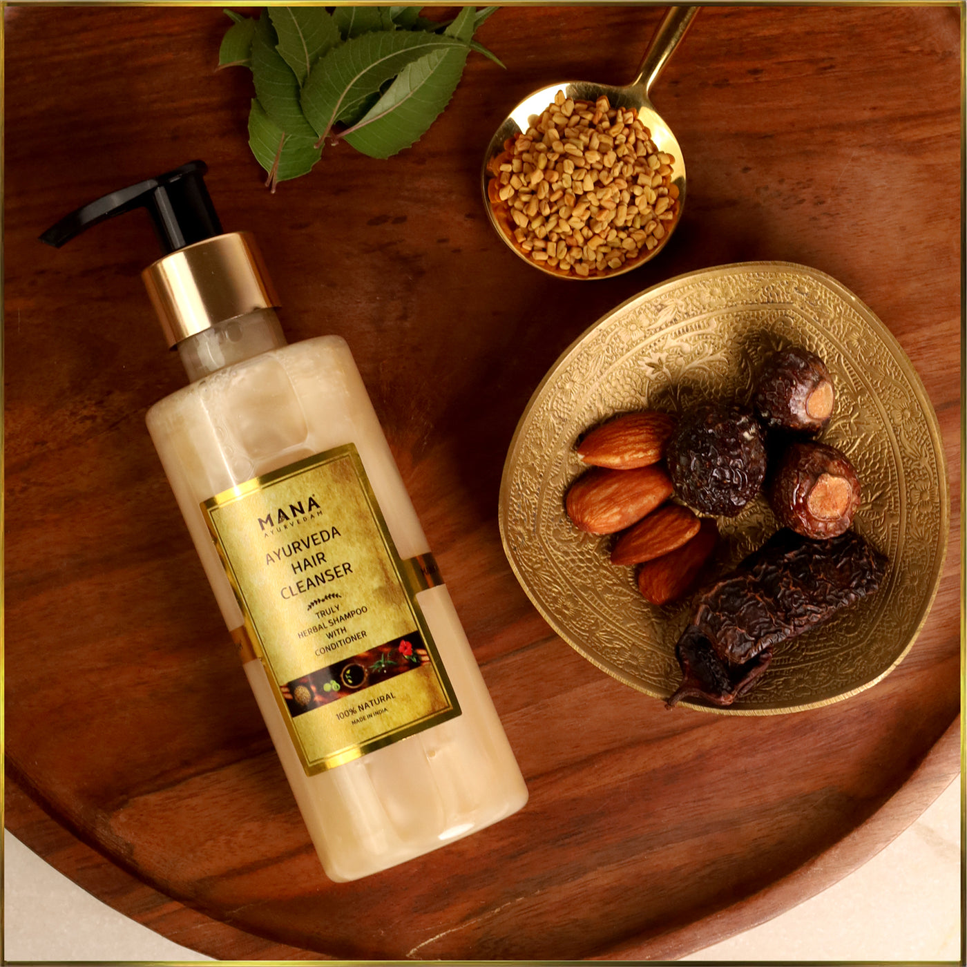 AYURVEDA HAIR CLEANSER (Truly Herbal Shampoo With Conditioner)